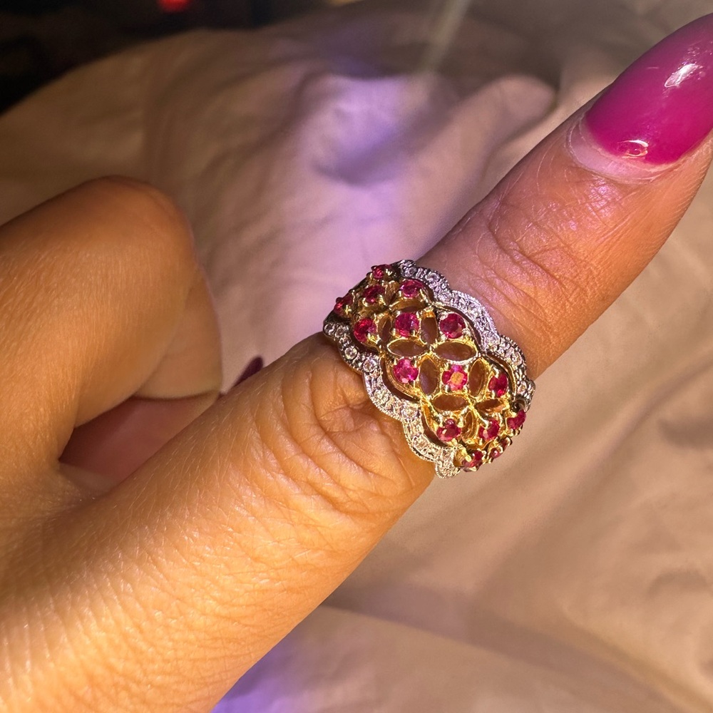 14k Ruby Ring - image 1